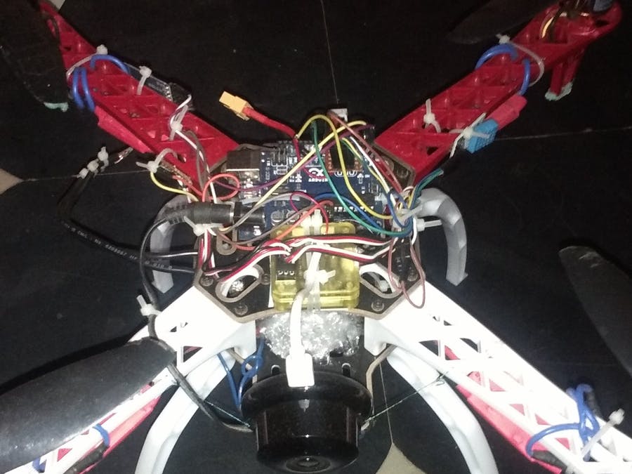 基于 Arduino UNO 的自动驾驶无人机（含接线图+代码）